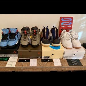 Travis Scott collection. sneaker heads dream